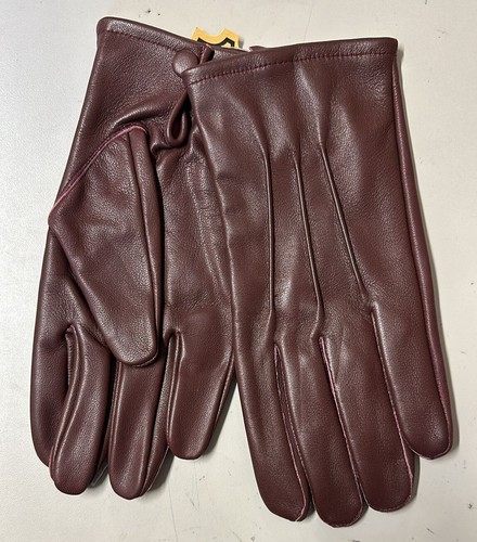 Men leather dress gloves - men's,